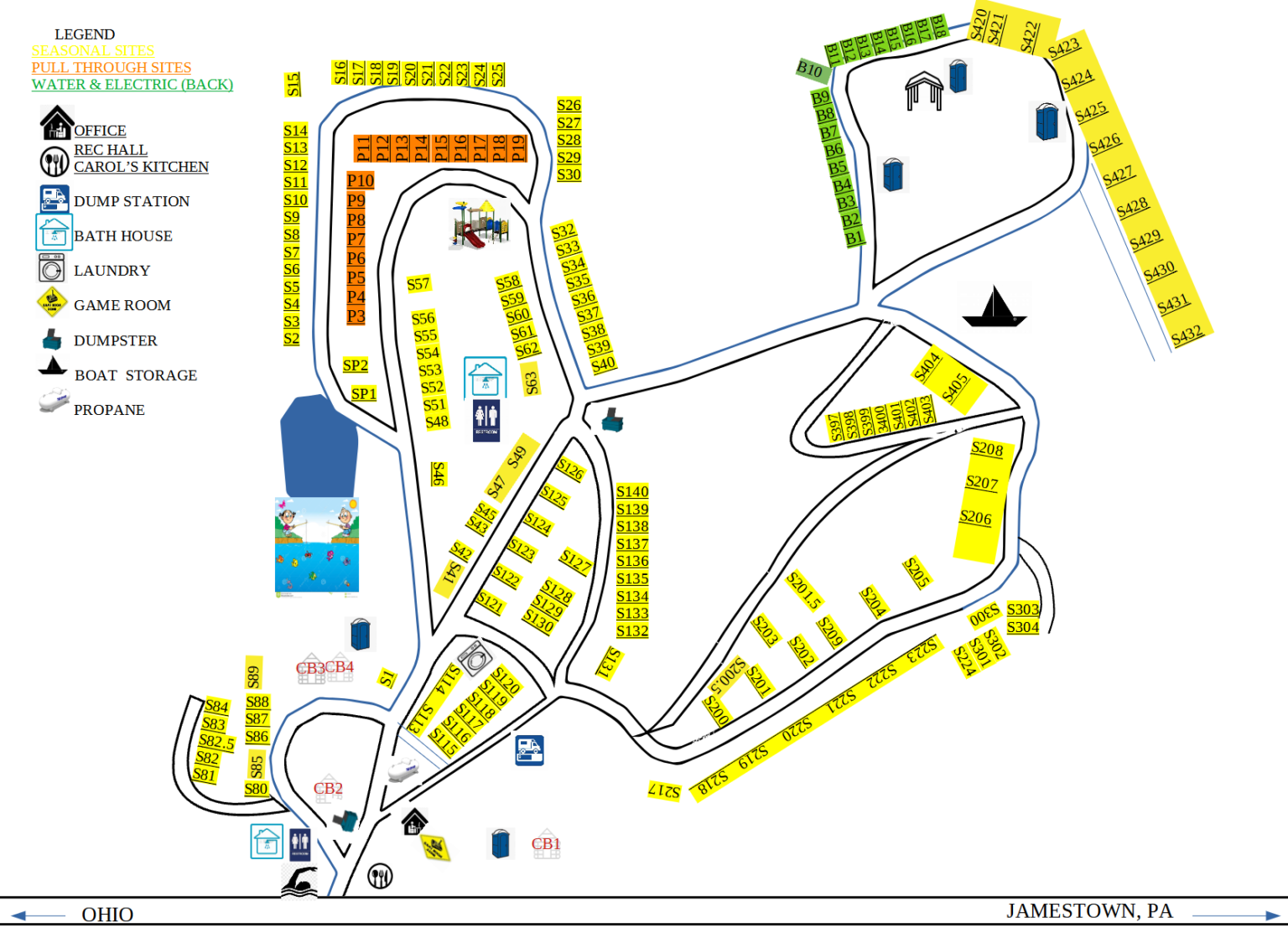 Map ShangriLA by The Lake
